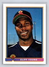 1991 Bowman - Cliff Young #204 (RC) California Angels Baseball Card