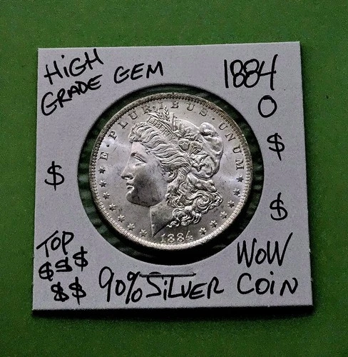 1884 O Morgan Dollar IMPRESSIVE CHOICE FROSTY GEM CH BU Ultra SUPER High Grade $