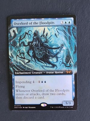 Overlord of the Floodpits (Extended Art) Duskmourn: House of Horror Foil