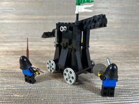 Vintage Lego Legoland 6030-1 Catapult Complete 1984 Castle Black Falcons
