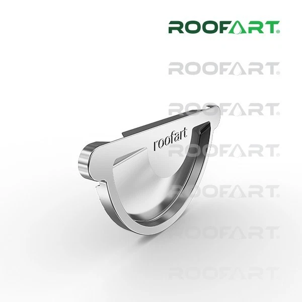 Dachrinnenset 7 tlg 285er 125er (verzinkt)Komplettpaket Dachrinne Set 4m -16 m - Bild 3 von 4