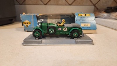 1:42 SPOT-ON VINTAGE BENTLEY 4.5 LITRE SPORT SUPERCHARGED ORIGINAL BOX Model#263