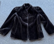Vintage Manchester LA Brown Mink Coat Women's Made In USA Authentic Size M
