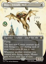 Momo, Friendly Flier - Foil Extended Art Avatar The Last Airbender LP MTG
