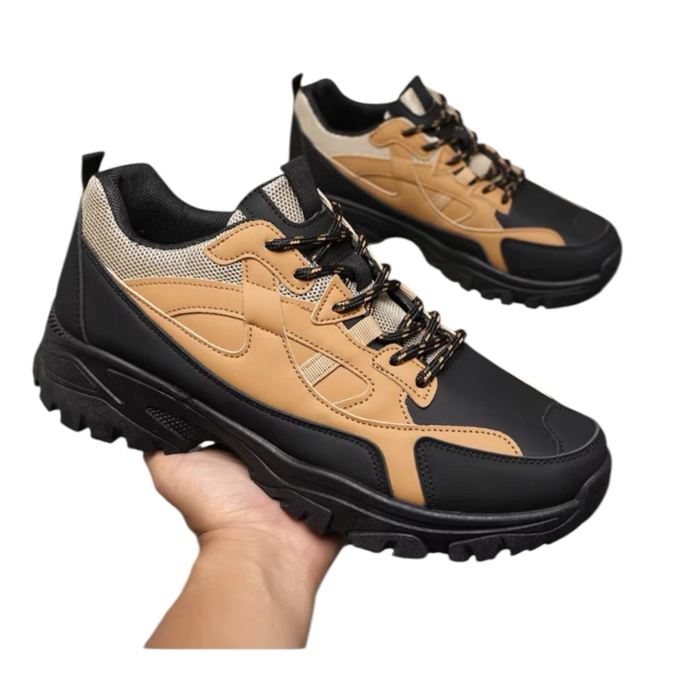 Nuevas Tenis Deportivas Para Hombre Modo Zapatos Invierno y Otoño Pelotas Senderismo Zapatos Foto 2 de 2