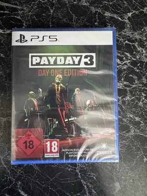 Payday 3 Day One Edition PS5 Neu & Versiegelt