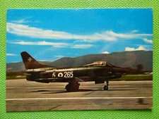 Carte postale postcard AVIATION  MILITAIRE AF ITALIENNE  FIAT G-91