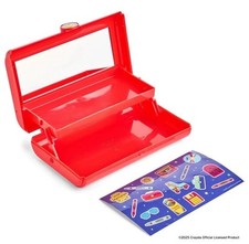 Caboodles Take It Tote Crayola Orange Red Limited Edition Retired Color NEW
