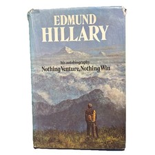 Nothing Venture, Nothing Win by Sir Edmund Hillary (Hardback, 1975) C14h