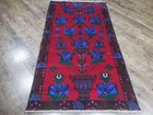 Vintage Turkish Rug,HandMade Anatolian Turkish Geometric Tribal Rug 3.5x6.2 Ft — photo 1