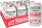 Cawston Press Sparkling Rhubarb Fizzy Drink Blended With Sparkling Water and Pr