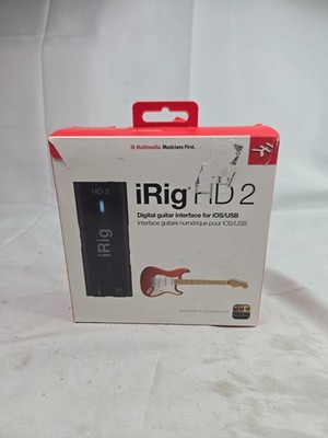 IK Multimedia iRig HD 2 Digital Guitar Interface FOR iPhone iPad iOS /MAC