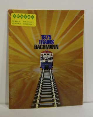 Vintage Bachmann Model Trains 1975 Mini Catalog