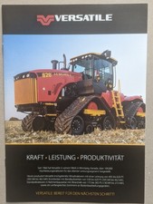 VERSATILE DELTATRACK Knicklenker Raupen Traktoren Prospekt 2025 Schlepper