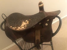 Western Sidesaddle for decoration or refurbishing. $350.00. Buyer Pays Shipping