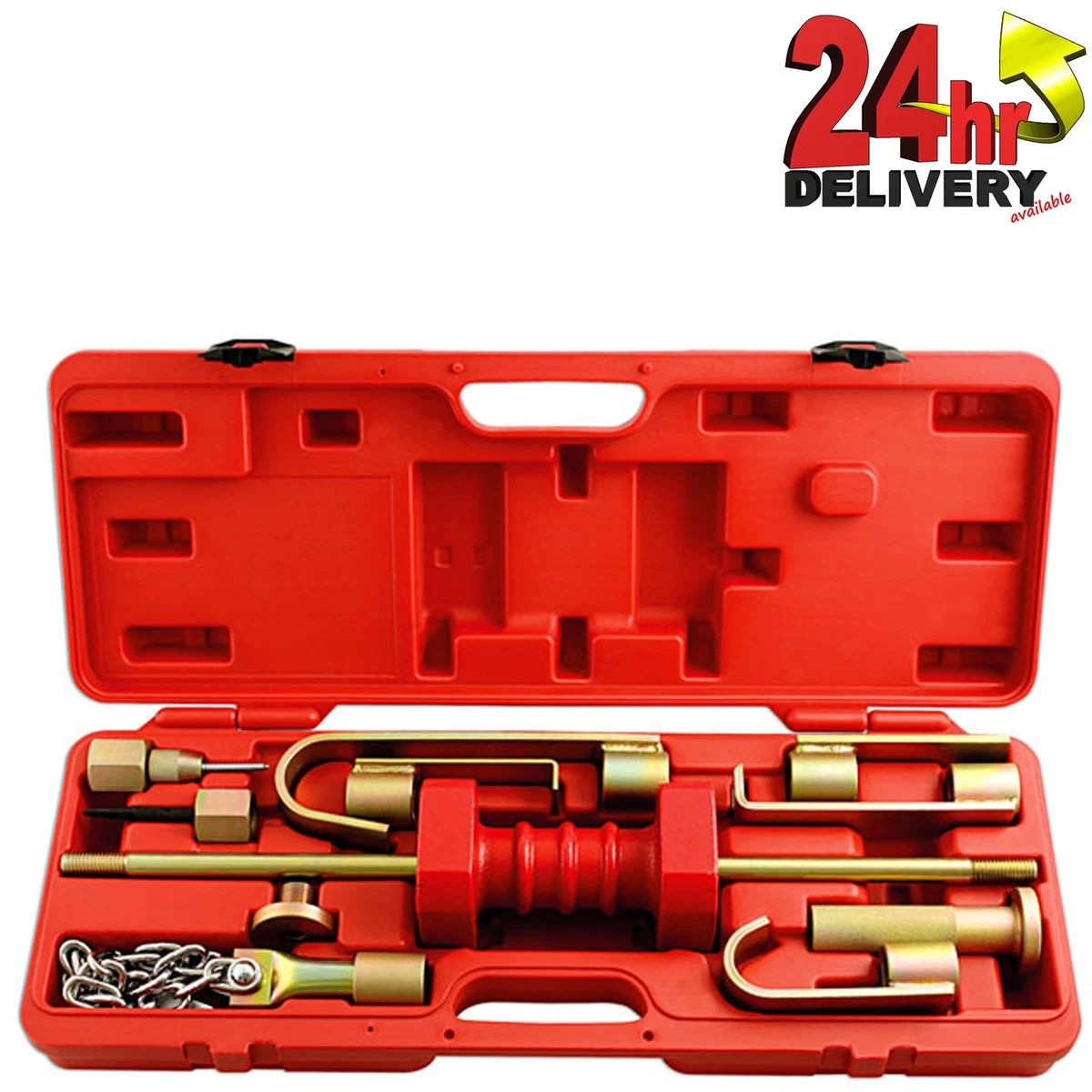 Set 9 Guide Di Scorrimento Per Martello A Testa Bombata 17 Pz - Foto 4