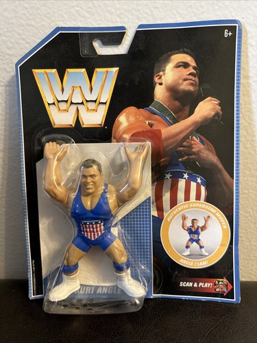 WWE RETRO SERIES 7 KURT ANGLE ACTION FIGURE MATTEL...
