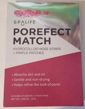 Spalife Porefect Match Hydrocolloid Nose Strips  Pimple Patches LOC C-9 