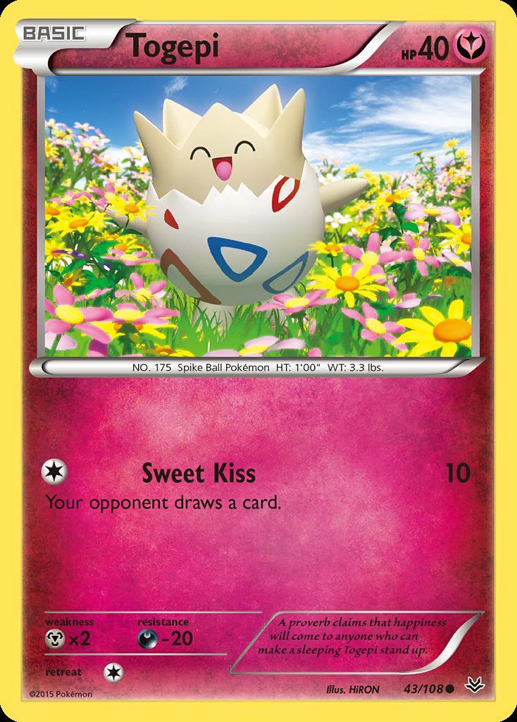 Pokemon Togepi (43/110) Roaring Skies LP