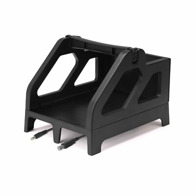 MUNBYN Label Holder for Rolls and Fan-Fold Labels for No Paper Bin Label Printer