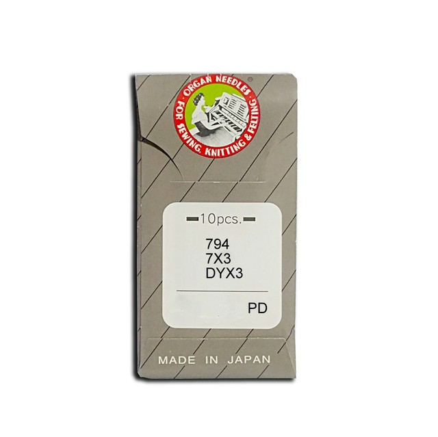 10 Organ Titanium 7X3 794 DYX3 Industrial Sewing Machine Needles eBay