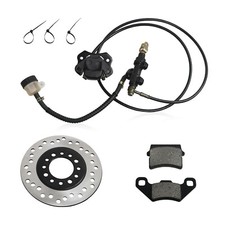 Rear Brake Master Cylinder Caliper Rotor Brake Pad for Quad Wheel ATV 150cc