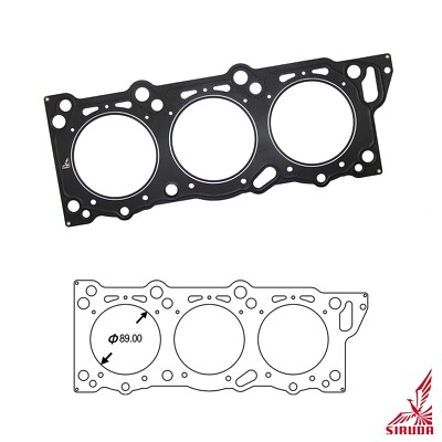 SIRUDA Cylinder Head Gasket | for NISSAN_VG30DETT | FAIRLADY Z 300ZX Bore:89mm