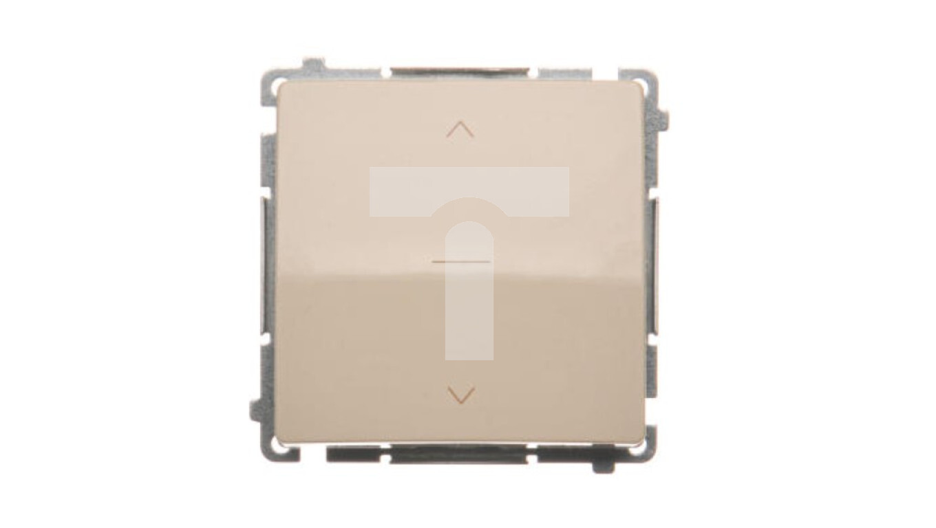 Simon Basic Three-position roller shutter switch 1-0-2 (module), quick co /T2UK