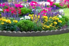 Primeur Graphite Flexi Curve 1.2 Metre Edging Lawn Scallop Curve Border Garden 
