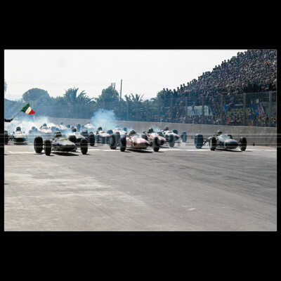 Photo A.017705 START RACE GRAND PRIX F1 SYRACUSE 1965 | eBay