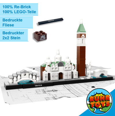LEGO Architecture 21026   Venedig (Venice)   Re-Brick Set   original LEGO-Steine