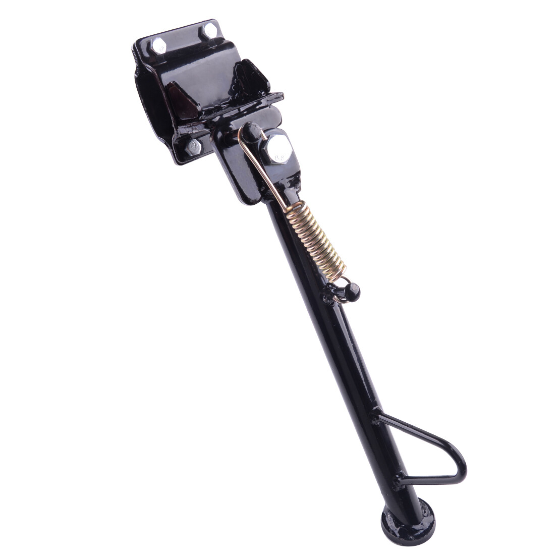 Universal Motorcycle Black Foot Side Stand Parking Leg Kickstand