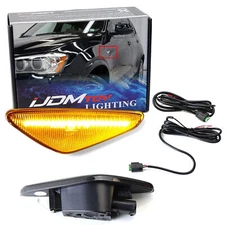 Sequential Flash Amber LED Front Side Marker Lights For BMW 16-17 X3, 14-18 X4