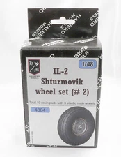 IL-2 Shturmovik Halberd Models wheels set #2 1/48 kit