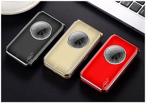 Old Men Flip Cell Phone Big Push Button GSM Mobile Dual Sim loudspeak Phone H20 - Picture 8 of 8