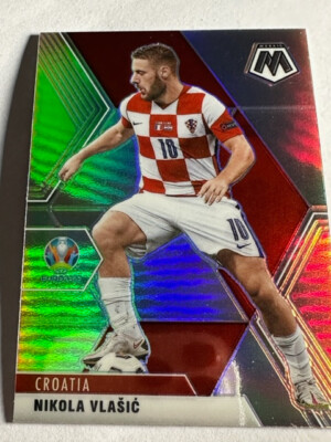 2021 Panini Mosaic UEFA Euro 2020 EM Croatia Silver Prizm  Nikola Vlasic