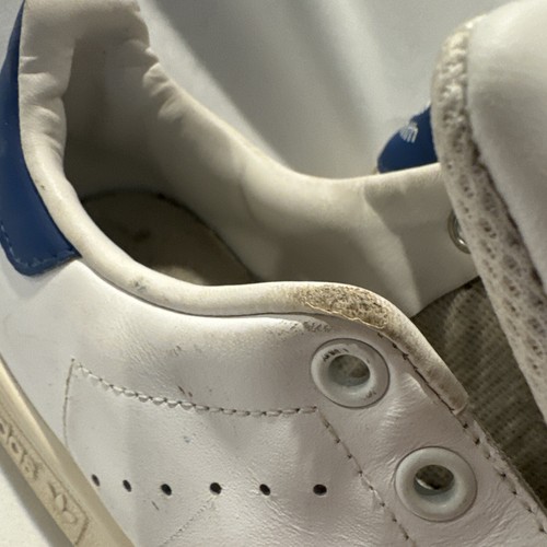 Adidas ‘Stan Smith Size 5 1/2 Blue/White - Picture 6 of 19