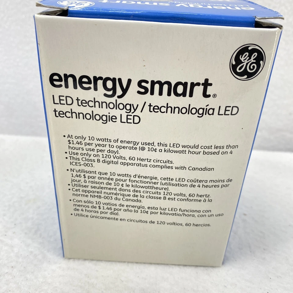 Ge Energy Smart Par 30 3000k 10 Watt Long Neck LED Siver Bulb Body Narrow Flood - Image 3 of 4
