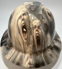 New Full Brim Hard Hat Custom Hydro Dipped THE TORMENTED