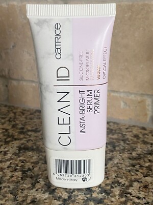 Catrice Clean ID Instabright Serum Primer new sealed F/S discon't