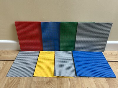 8 Grundplatten 32 x 32 Punkte Grundplatten Bausteine kompatibel für Lego Platten