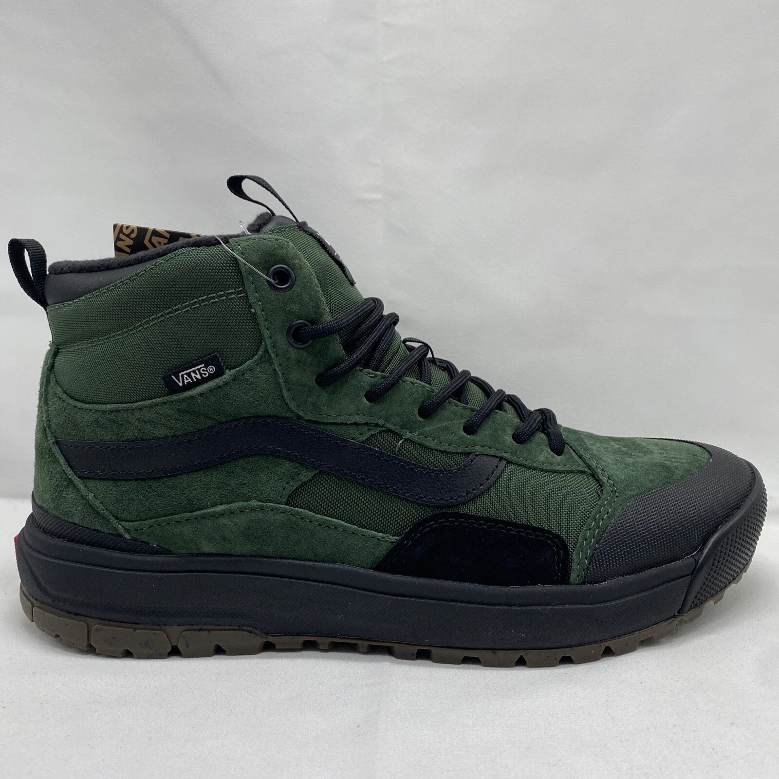 VANS UltraRange Exo Hi MTE Mens Sz 8.5, Mountain View Green Black | VN0A5KS5BD6