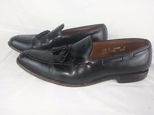 Allen Edmonds Grayson Tassel Black Leather Loafer Shoes Men SZ 11.5 D USA