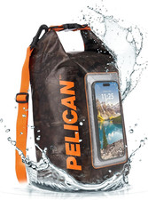 WATERPROOF DRY BACKPACK BAGS Roll Top w/Phone Case/Pouch