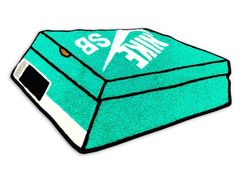 SB Dunk Sneakers Box Shaped Hypebeast Living Room Area Rugs Accent Carpets - Picture 2 of 5