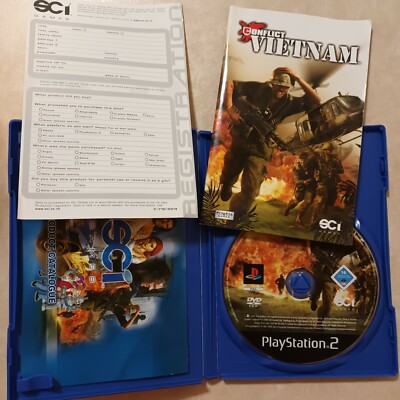 Jeu Conflict Vietnam - PlayStation 2 - Complet Avec Notice - PAL (Bon état)