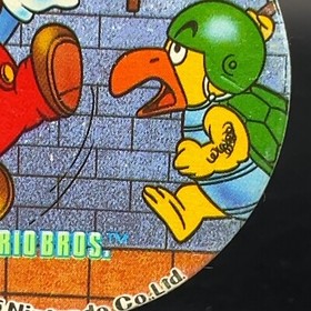 Mario Attack Menko Super Mario Bros Famicom Card Nintendo 1985 NES Japanese