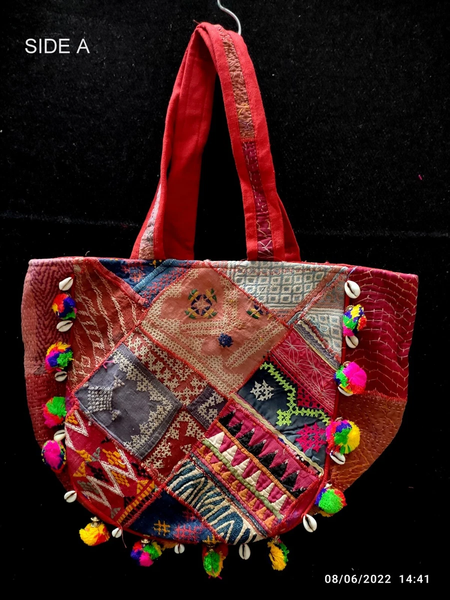 New Bohemian Gypsy Crossbody Patchwork Real Cowhide & Leather Hippie Bag |  eBay