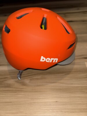 Bern BRAND NEW Adult Bike Helmet Brentwood 2.0 MIPS Orange Size Medium