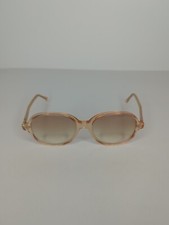 Bernard Kayman Vintage Large Pink/Orange Sunglasses